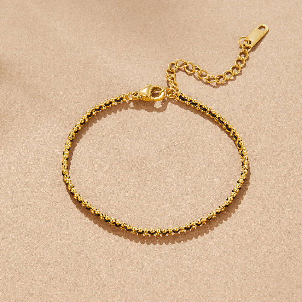 Sofia Bead Chain Bracelet - Beautiful Earth Boutique