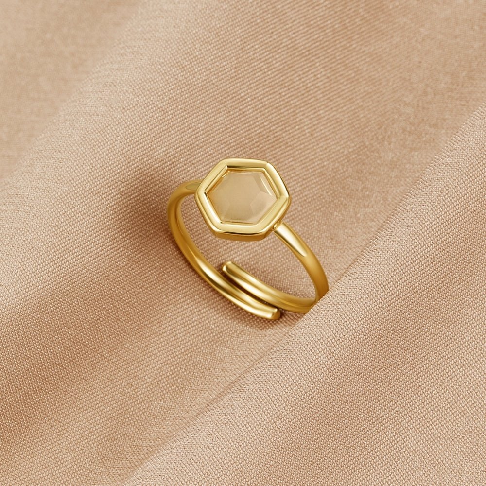 Ember Stone Gold Ring - Beautiful Earth Boutique