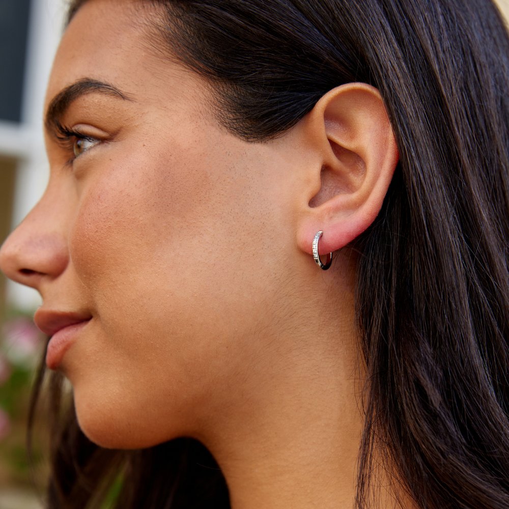 Eternity Hoop Earrings - Beautiful Earth Boutique