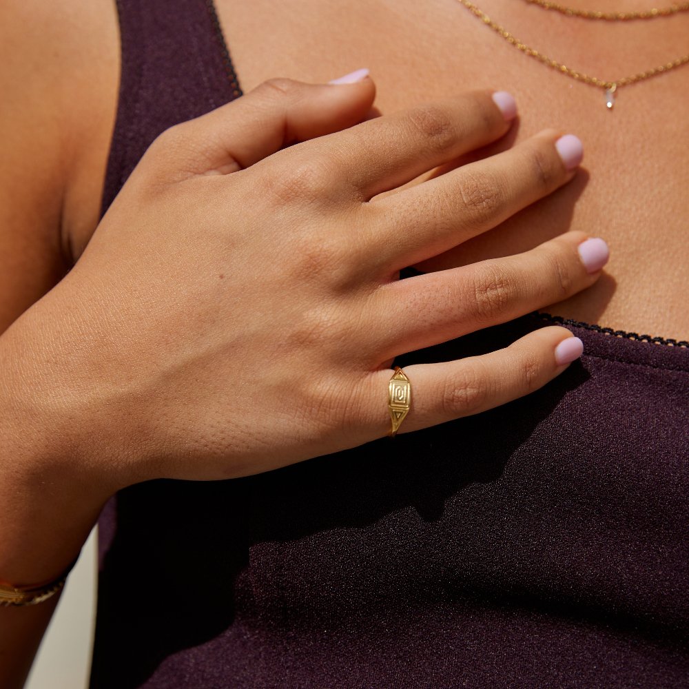 Gold Adaline Ring - Beautiful Earth Boutique