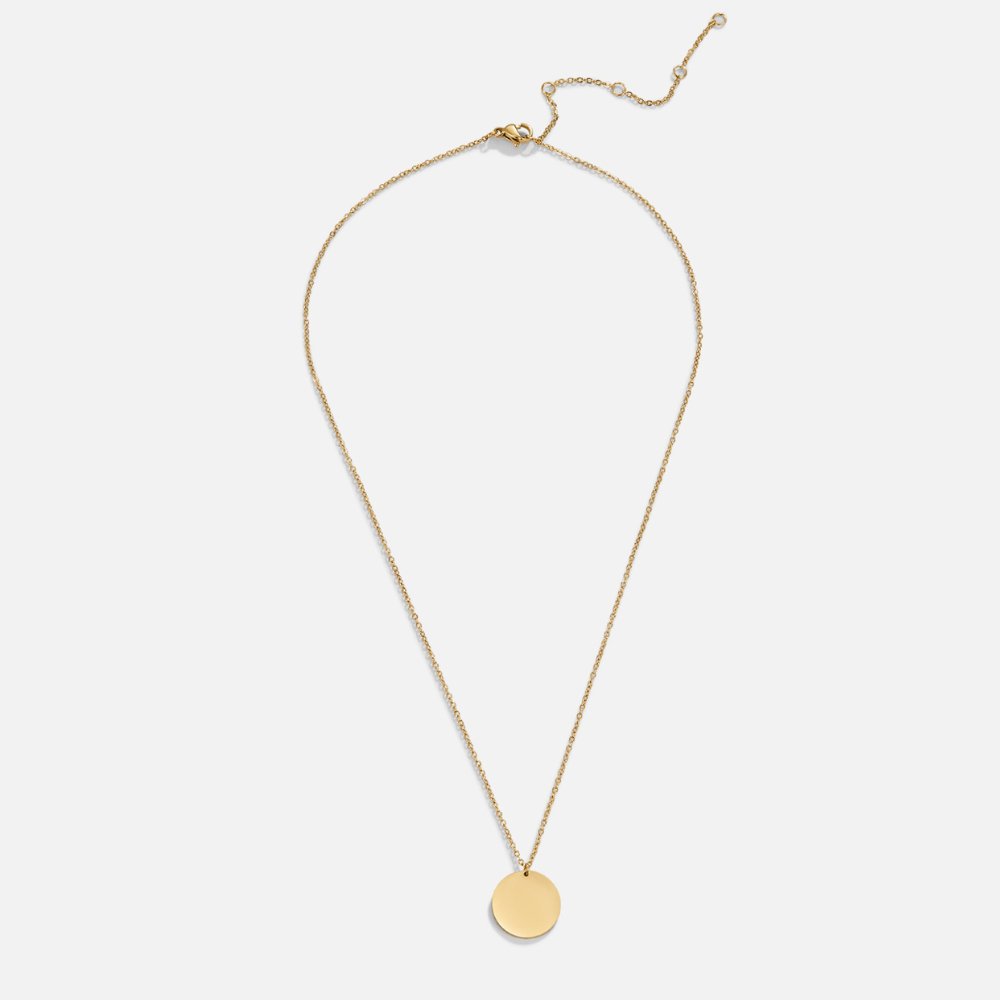 Gold Coin Necklace - Beautiful Earth Boutique