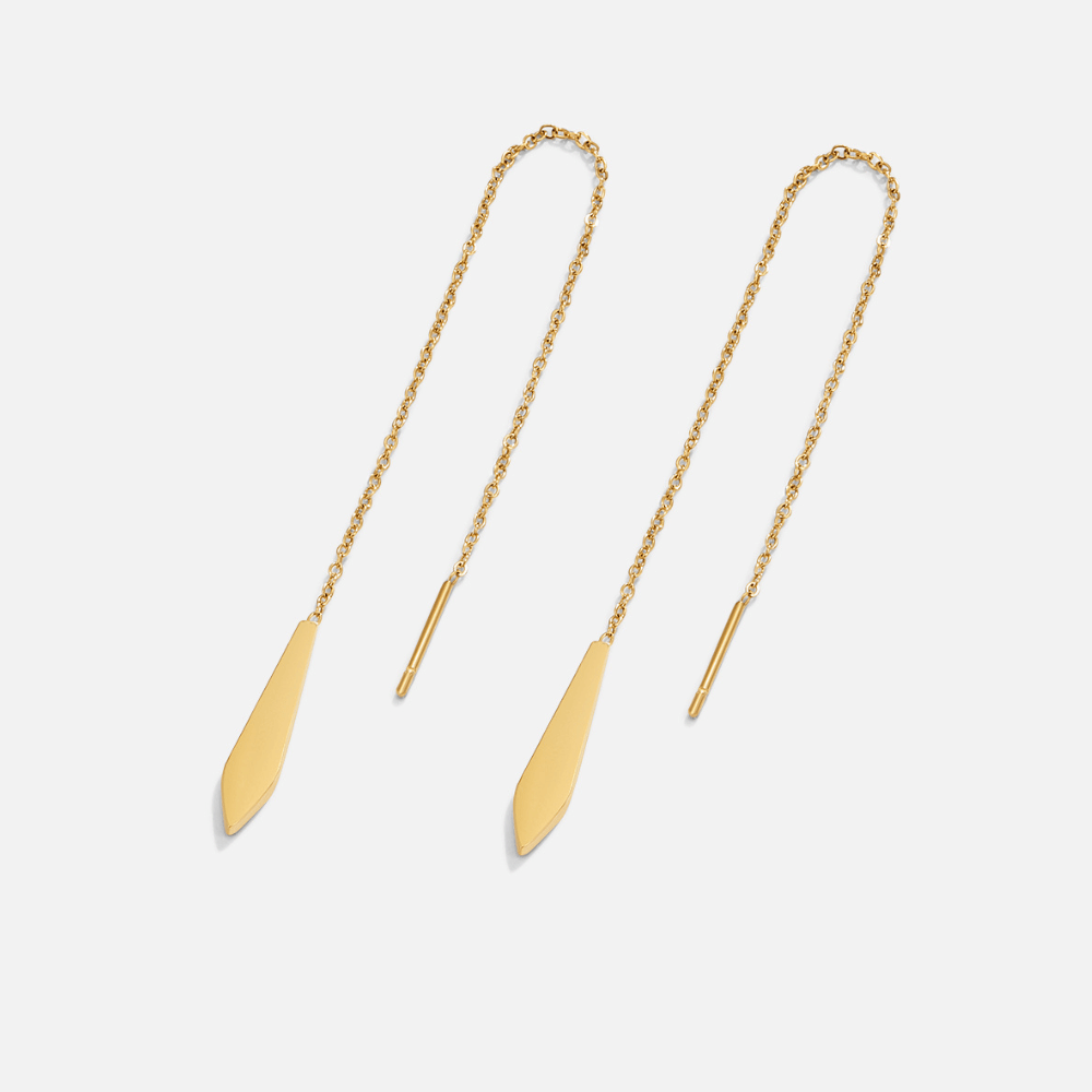 Gold Dakota Tassel Earrings - Beautiful Earth Boutique