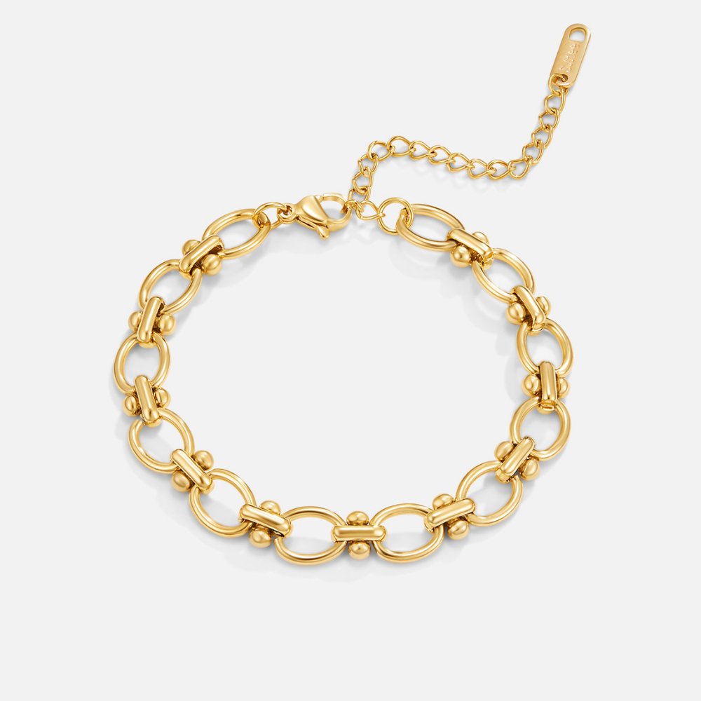 Gold Link Chain Bracelet - Beautiful Earth Boutique