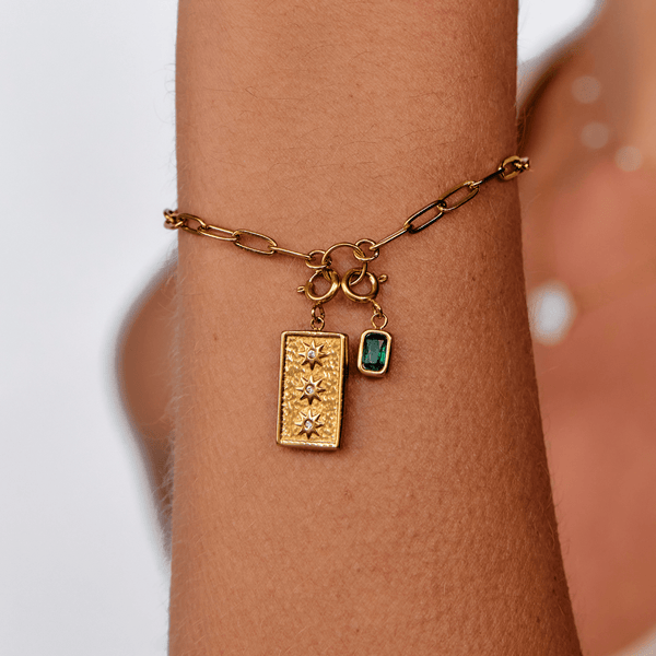 Stern-Charm „Make A Wish“