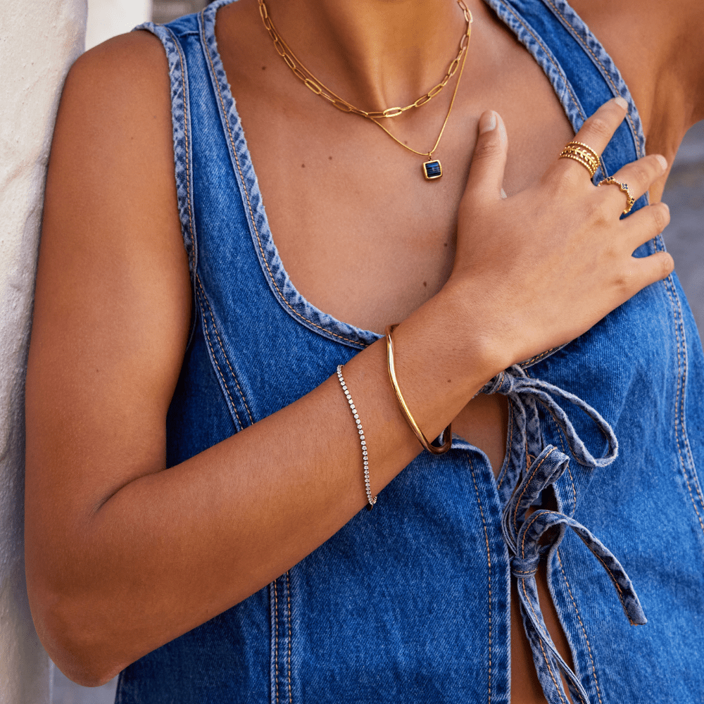 Veena Gold Bangle - Beautiful Earth Boutique