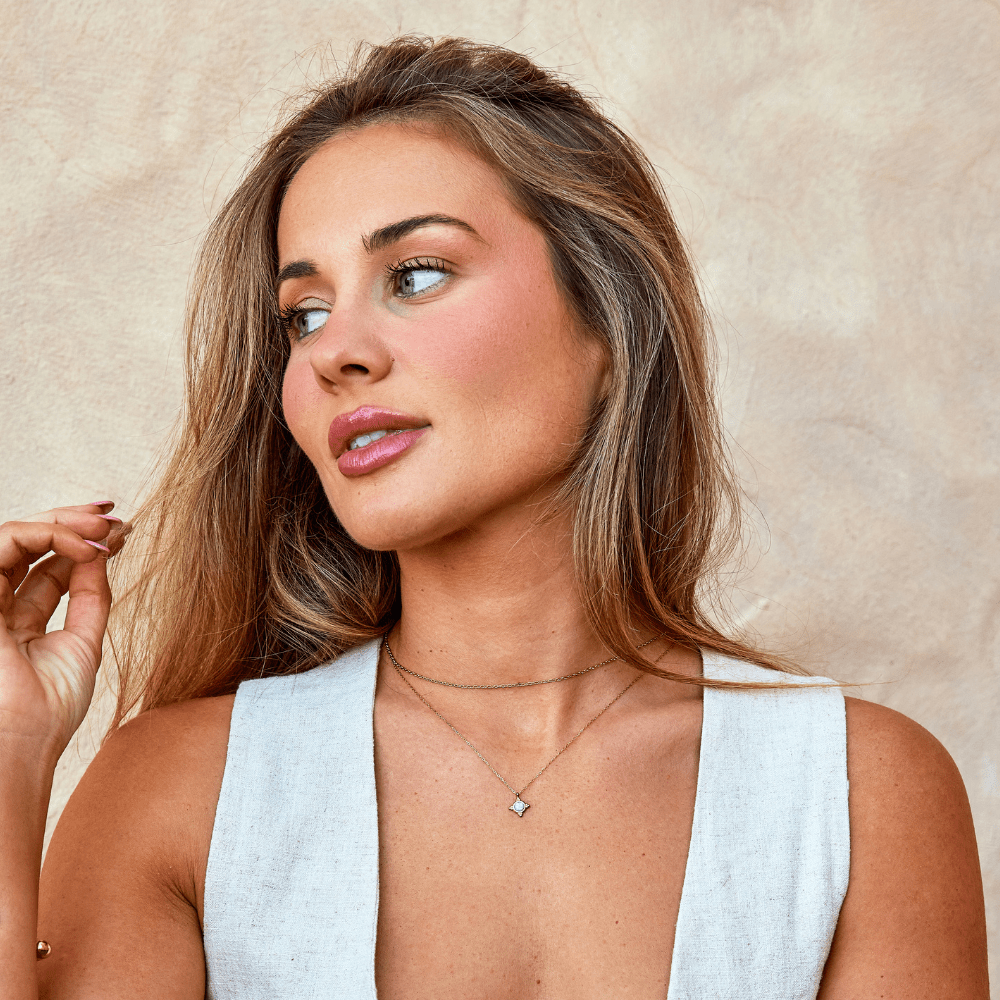 Vintage Blue Opal Pendant Necklace - Beautiful Earth Boutique