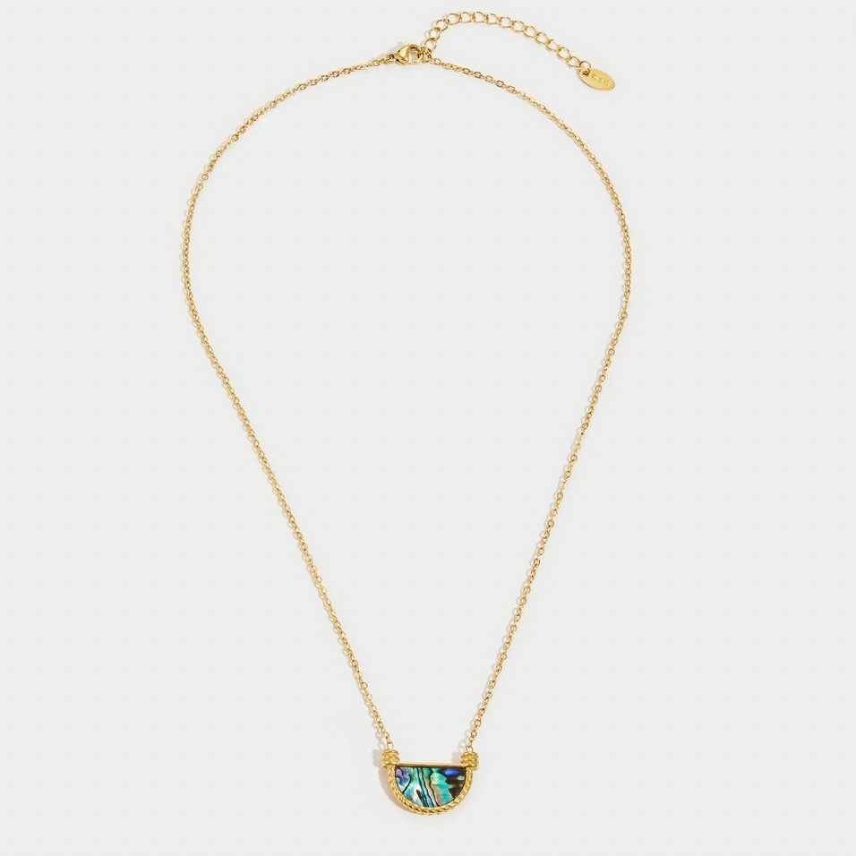 Amalfi Turquoise Shell Necklace - Beautiful Earth Boutique
