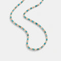 Serene Blue Bead Necklace
