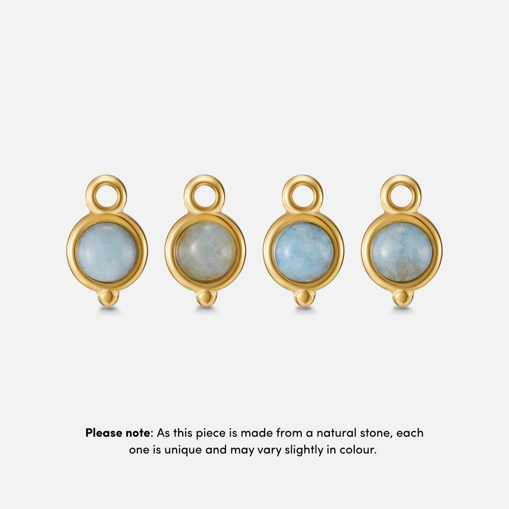 Aquamarine Gold Necklace