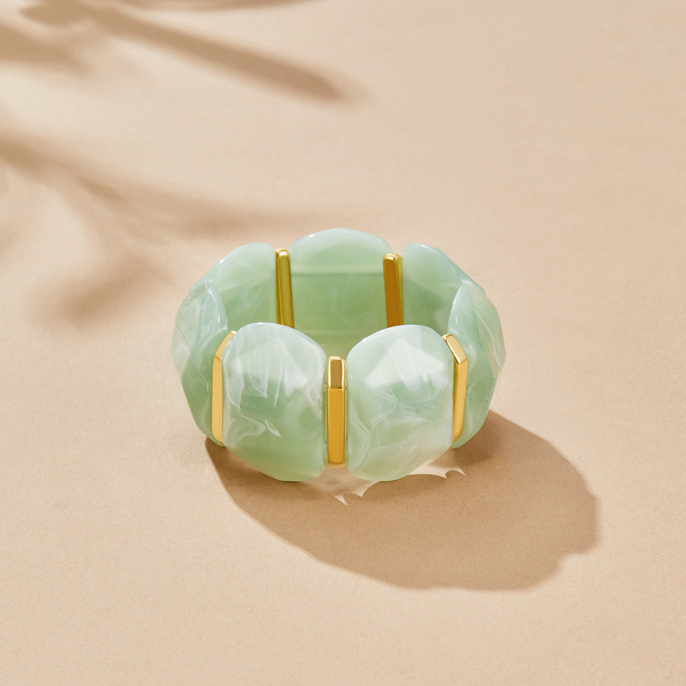 Green Aventurine Elastic Bracelet