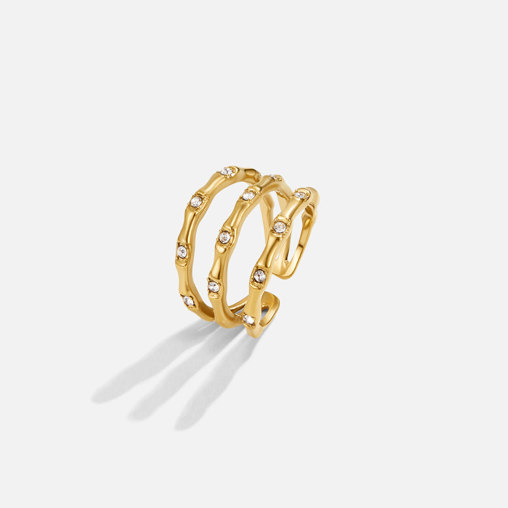 Edelstahl - RING Schablone