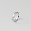 Weißer Sakura-Ring Gold