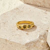 Vintage Peridot Gold Ring