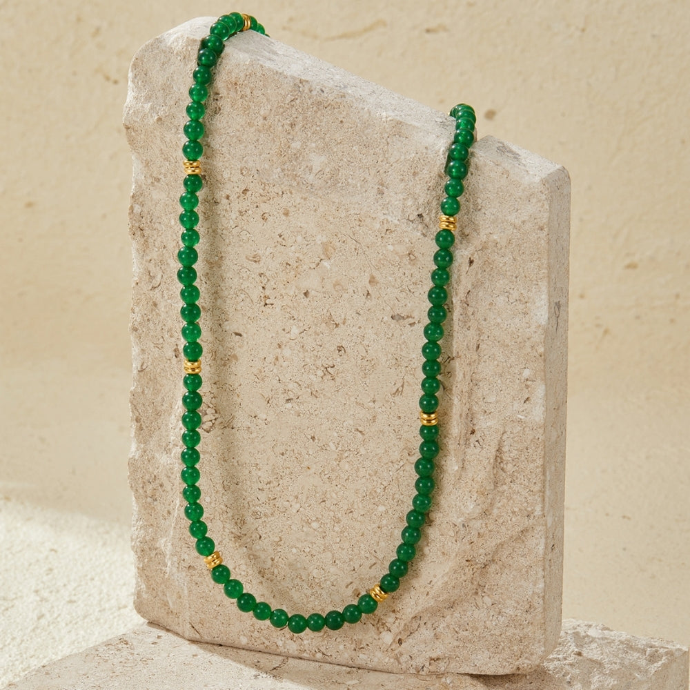 Winona Green Onyx Necklace