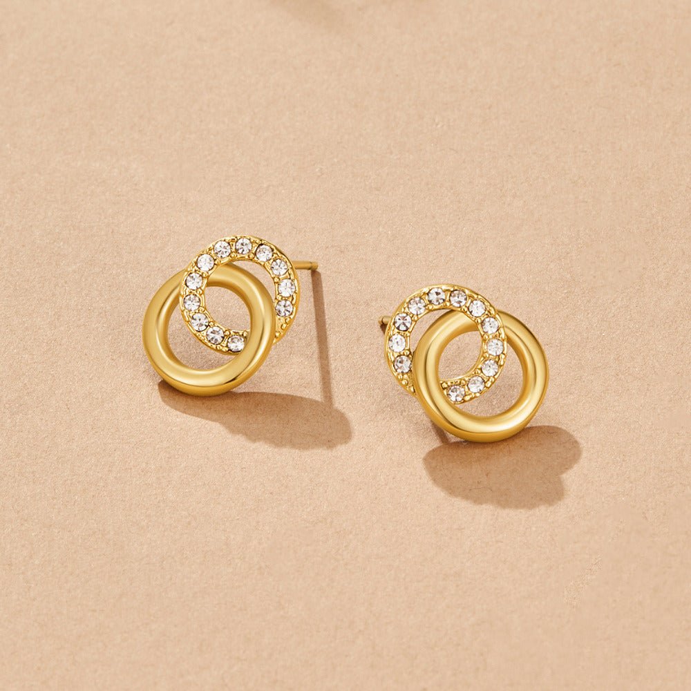 Aurea Entwined Hoop Earrings - Beautiful Earth Boutique