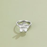 Blooming Silver Flower Ring - Beautiful Earth Boutique