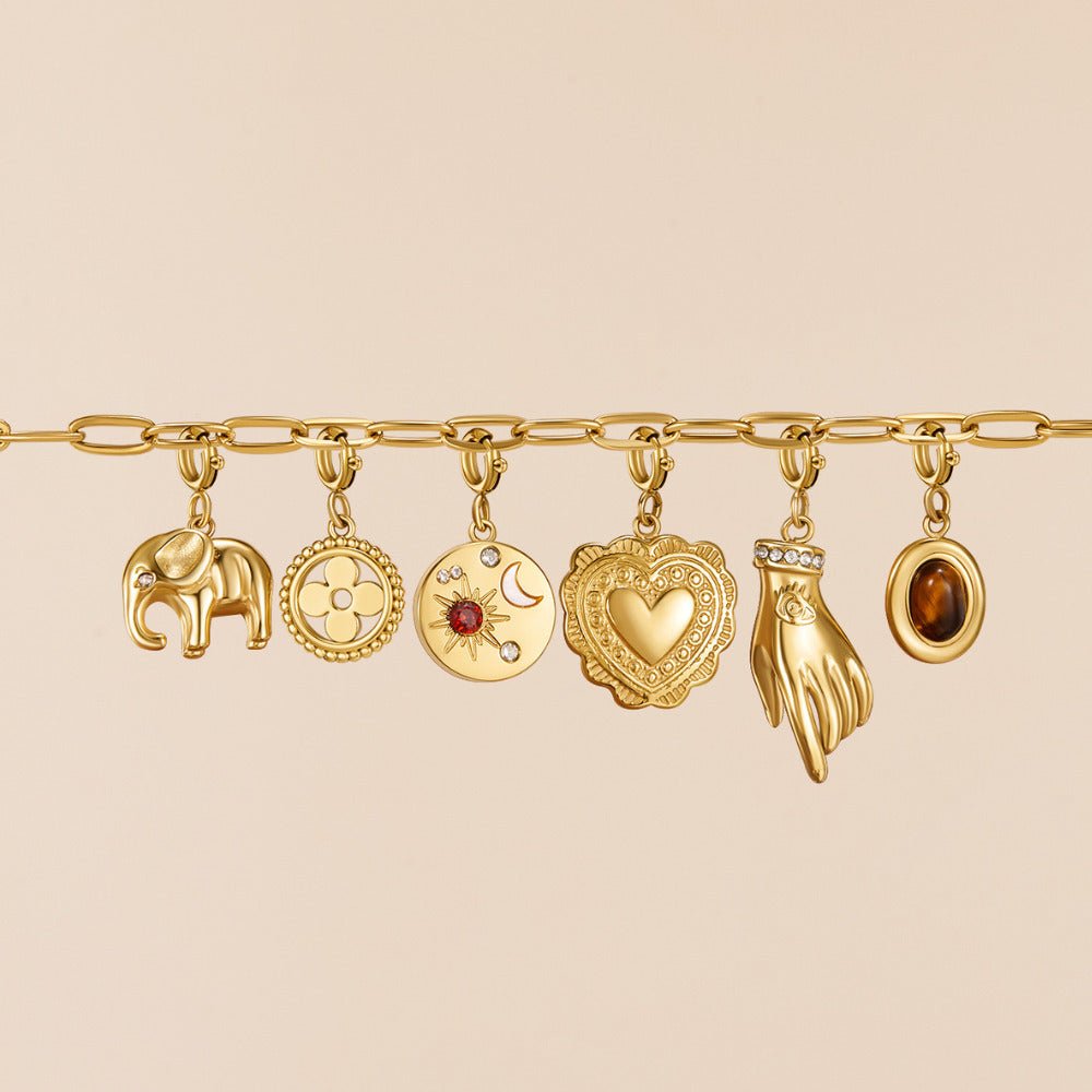 Celestial Sun & Moon Charm - Beautiful Earth Boutique