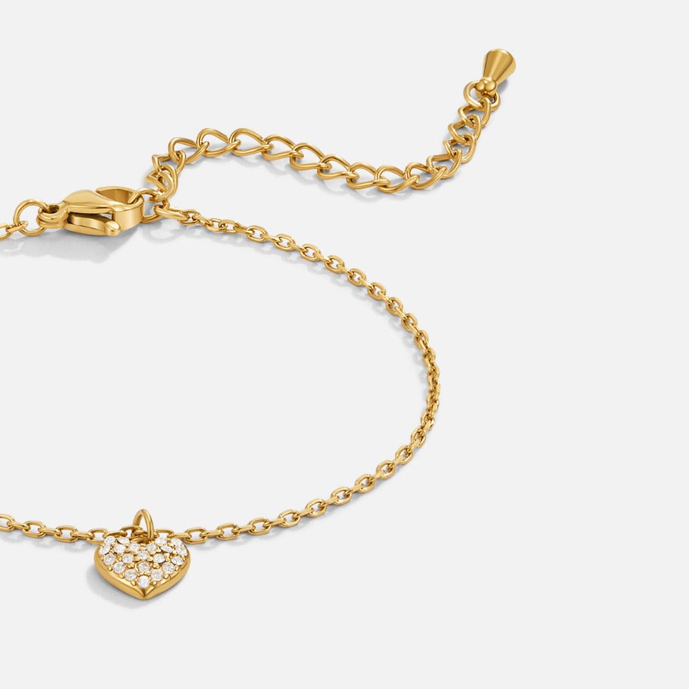 'Crazy in Love' Heart Bracelet - Beautiful Earth Boutique