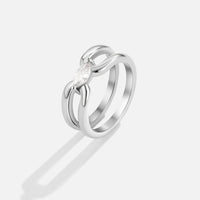 Eliza Silver Link Chain Ring - Beautiful Earth Boutique
