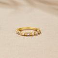 Emily Crystal Baguette Ring - Beautiful Earth Boutique