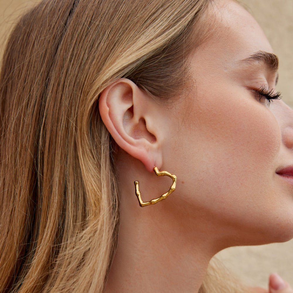 Eternity Love Hoop Earrings - Beautiful Earth Boutique