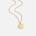 Gold Coin Necklace - Beautiful Earth Boutique