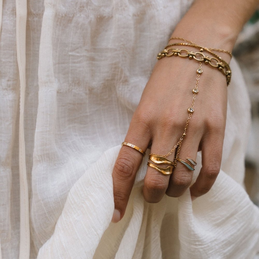 Gold Penelope Ring - Beautiful Earth Boutique
