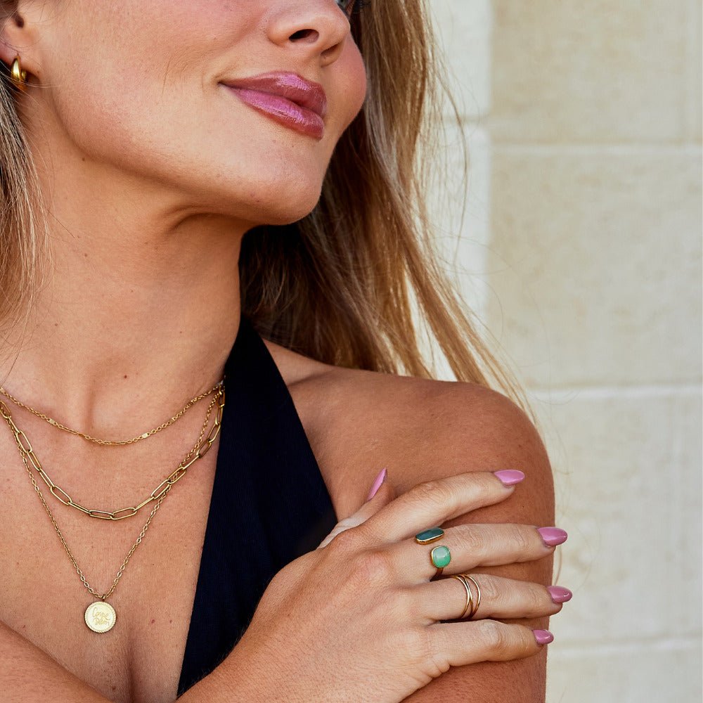 Green Willow Wrap Ring - Beautiful Earth Boutique