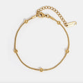 Luna Gold Bead Bracelet - Beautiful Earth Boutique