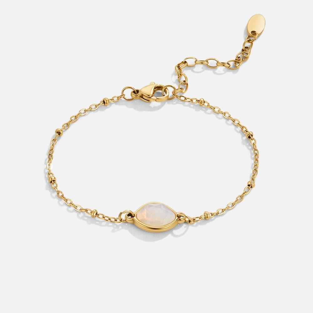 Moonstone Charm Bracelet - Beautiful Earth Boutique
