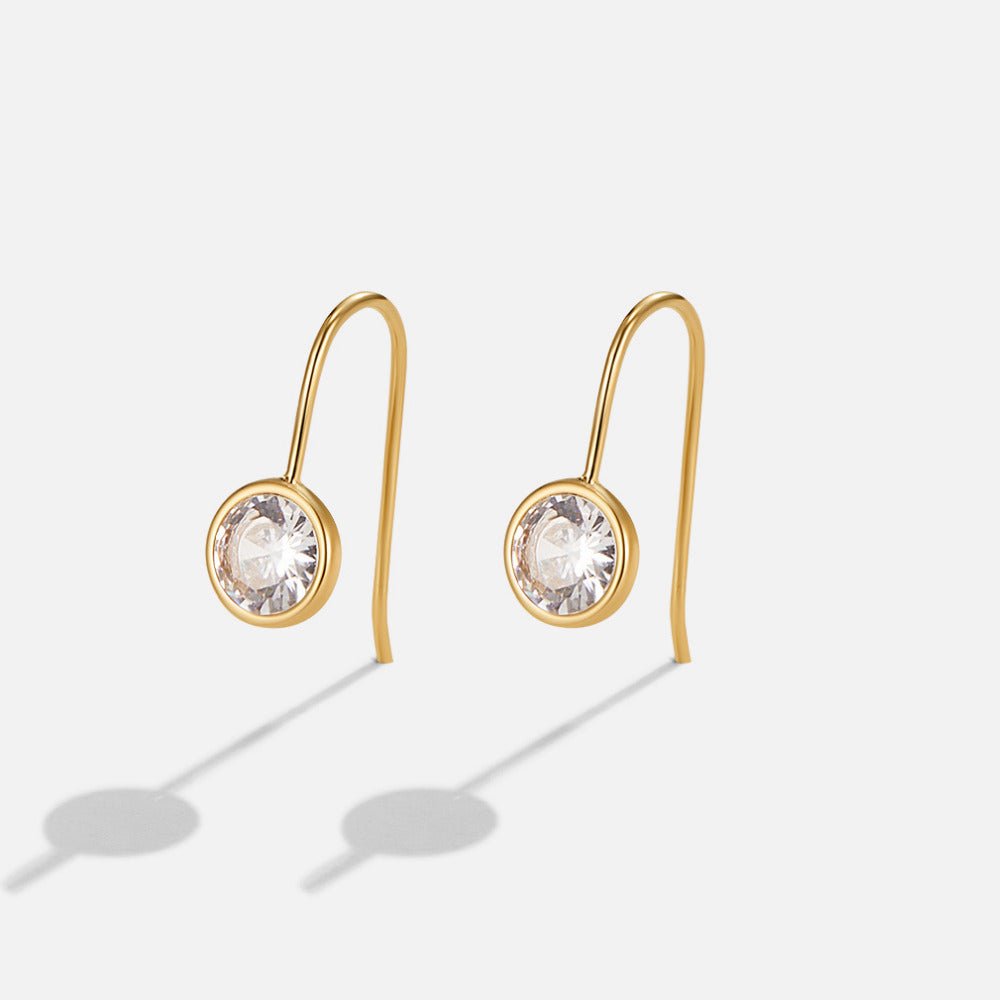 Olivia Crystal Drop Earrings - Beautiful Earth Boutique