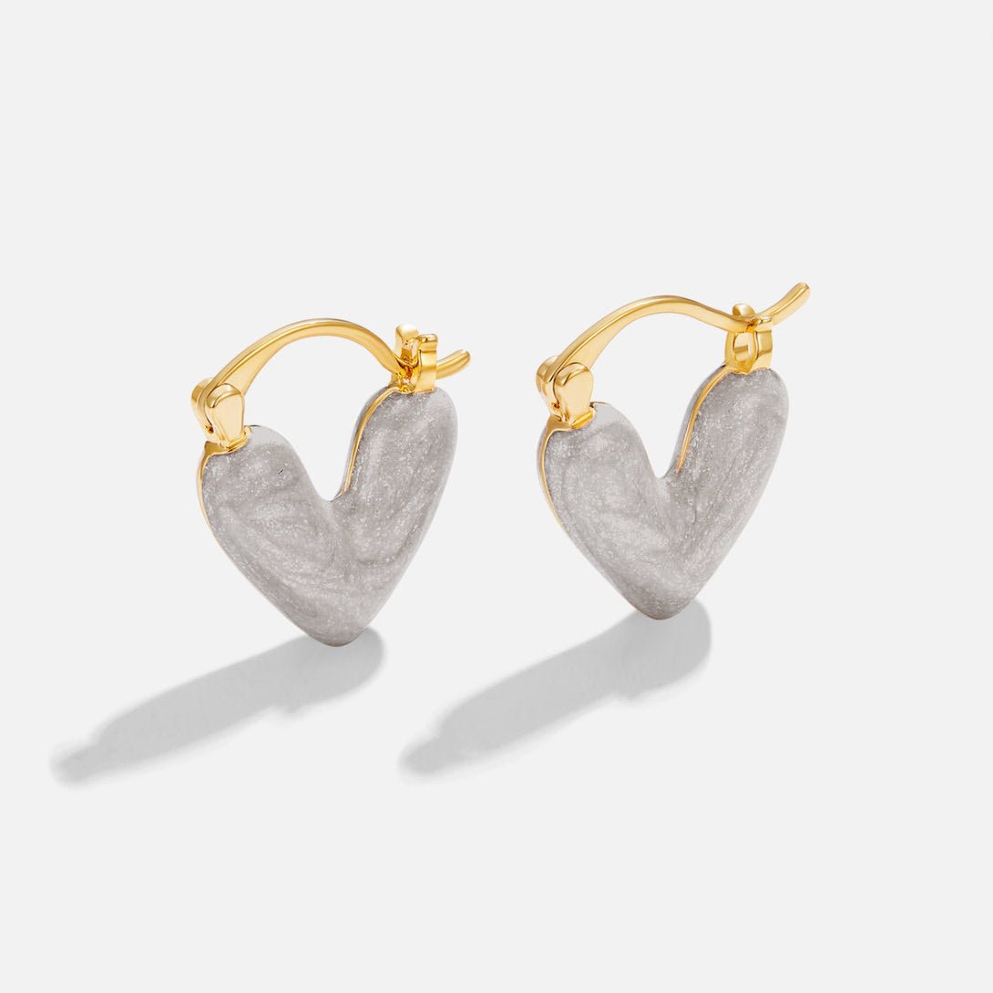 ‘Pure Love’ Heart Earrings - Beautiful Earth Boutique