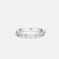 Silver Milana Crystal Ring - Beautiful Earth Boutique