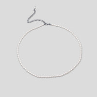 Temi Pearl Silver Necklace - Beautiful Earth Boutique