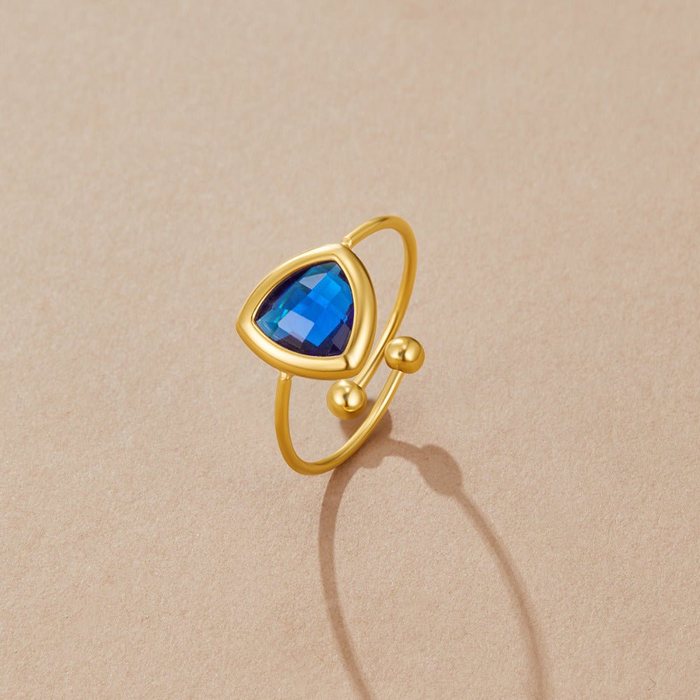 Via Sapphire Blue Ring - Beautiful Earth Boutique