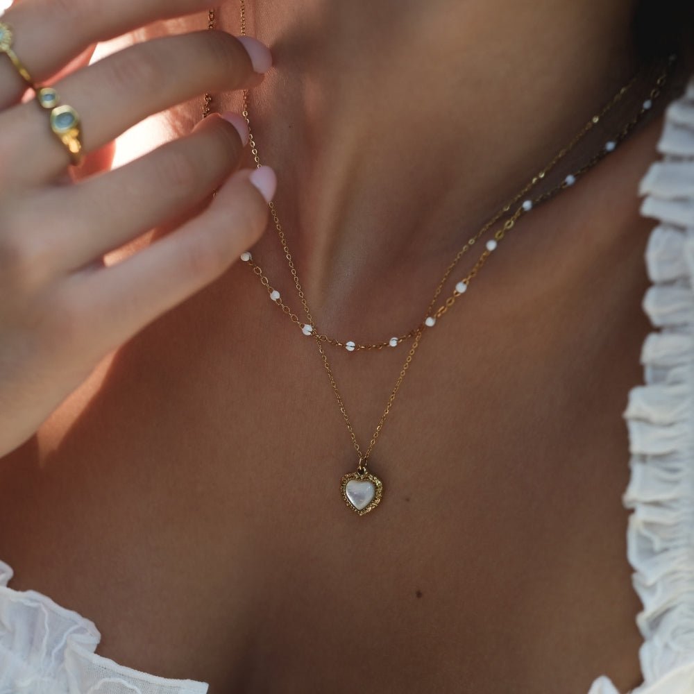 Vintage Eternity Love Necklace - Beautiful Earth Boutique